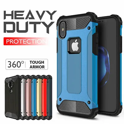 $9.99 • Buy For Apple IPhone 5s SE 6s  8 Plus 12  Pro Max XR 11 Case Rugged Heavy Duty Cover