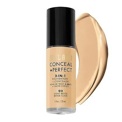 Milani - Conceal + Perfect 2-in-1 Foundation + Concealer Light Beige • $11.60