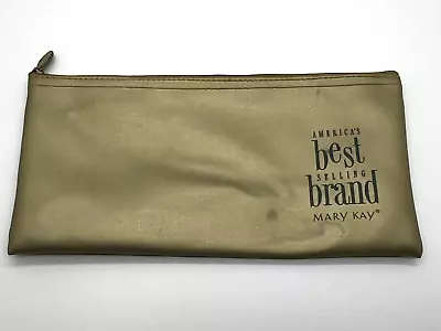 Vintage Mary Kay Gold Color Money Bag - Cash Carrier - Makeup Case • $8.99