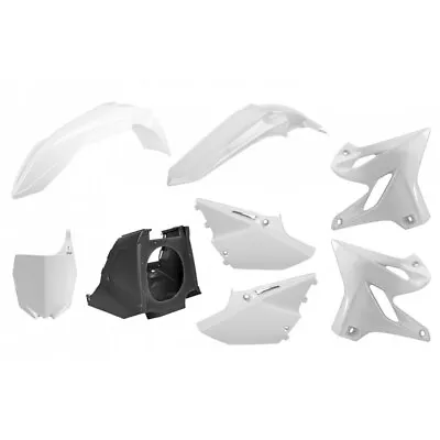 Polisport Restyle Complete Plastic Kit Set White For YAMAHA YZ125 YZ250 • $145.93