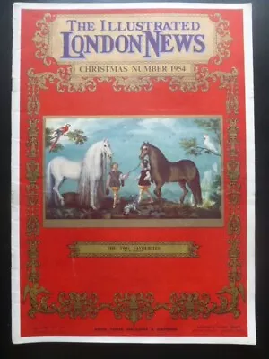 UK Periodical – THE ILLUSTRATED LONDON NEWS Christmas 1954 – Lord Dunsany • £15