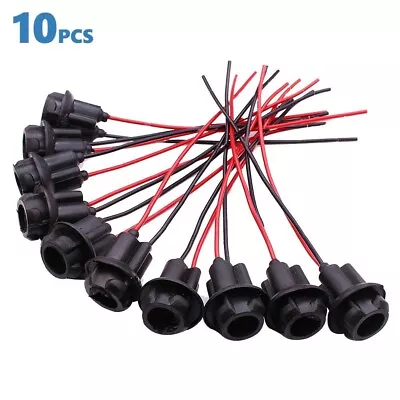 10PCS T10 168 194 Light Bulb Extension Wiring Harness Socket Connector • $7.99