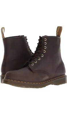 Dr. Martens Unisex 1460 Crazy Horse Boots Dark Brown Sz 7 Men / 8 Women’s • $114.50