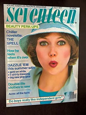 SEVENTEEN MAGAZINE July 1977 -- Chiller Novelette The Spell • $15.99