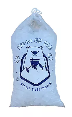 Ice Bags With Drawstring Heavy Duty Commercial Grade (8 Lb Pack 500) • $59.99
