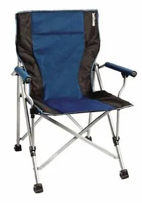 Folding Camping Chair Brunner Raptor Portable Outdoor Blue Caravan Campervan • £59.95