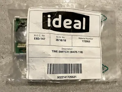 Ideal Mini C24 C28 C32 S24 S28 Time Switch Timer Only 172553 BI1475118 New • £69.99