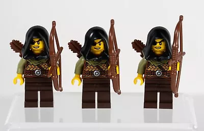 £27.07 • Buy LEGO Castle PAB/BAM Viking Archer Minifigure 3 Pack. New+Fast Shipping