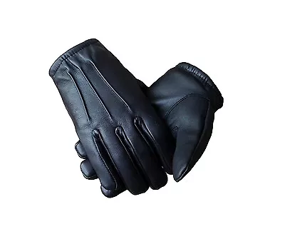 Thin Leather Police Search Driving Gloves  • $19.99