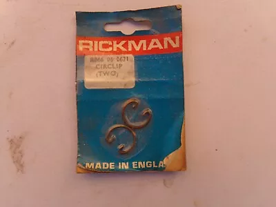 R066 06 0631 Genuine NOS Rickman Montessa  250 Piston Clips • $5.99