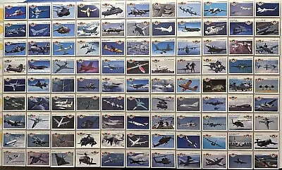 Action 1992 “Wings Of Fire” Trading Card Base Set #1 Thru 100 Complete • $34