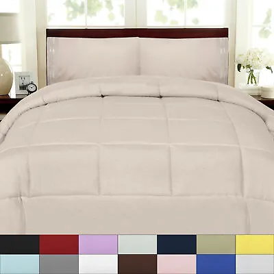 Box Stitch 100% Polyester Down Alternative Comforter • $28.79