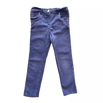 £7.49 • Buy 🎀💙🎀 TU 🎀 4-5 Years 🎀 Girls Jeans, Trousers, Chinos Crystal Button, Hearts