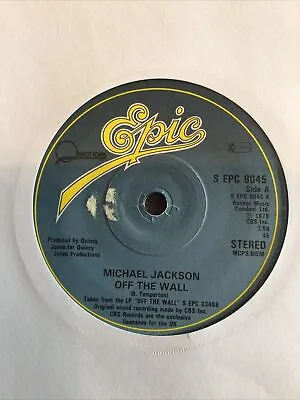 Michael Jackson - Off The Wall.    Used 7” Single Record • £2.99