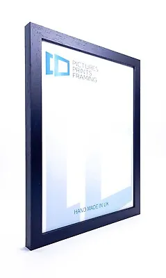 Black Photo Picture Frame 22mm Made To Order Custom 23x23  To 30x40 Inch Perspex • £62.91