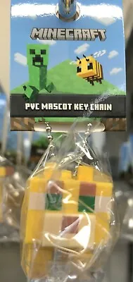 Minecraft PVC Mascot Key Chain Ocelot Yellow Cat Keychain MCT-PM-YN Gift New • $23.32