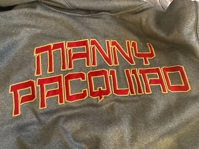 $111 • Buy Nike Manny Pacquiao Xl Therma Fit Zip Up Men's Hoodie Jacket  Rare!