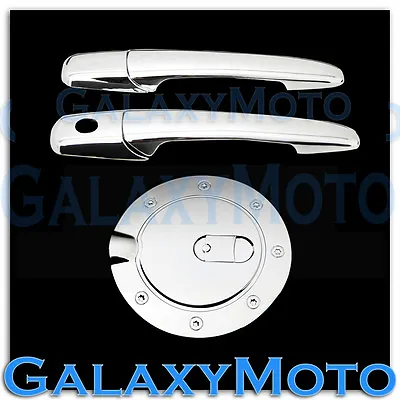 05-09 FORD MUSTANG Triple Chrome Plated 2 Door Handle+Gas Tank Fuel Cover • $40.95