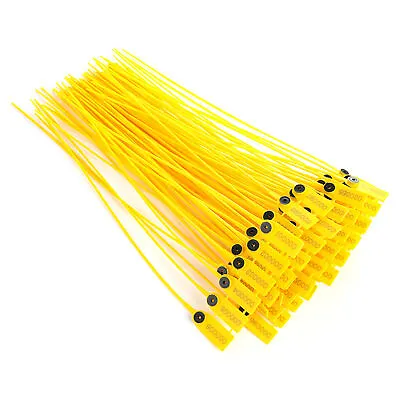 100Pcs/set Plastic Security With Number Colored Zip Ties For Shipping Warehou DC • $29.19