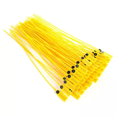 100Pcs/set Plastic Security With Number Colored Zip Ties For Shipping Warehou UT • $35.16
