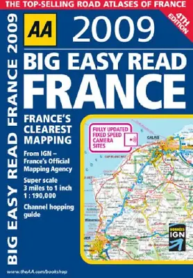 AA Big Easy Read France (AA Atlases And Maps) AA Publishing Good Condition IS • £3.61