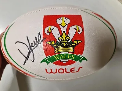 Dafydd Jenkins Signed New Wales Rugby Ball Six Nations *COA* • £64.99