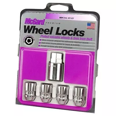 McGard 24157 Chrome Cone Seat Wheel Lock Set (M12 X 1.5 Thread Size); Set Of 4 • $30.77