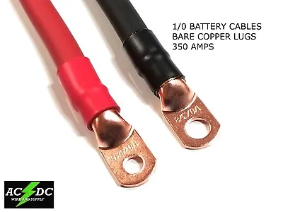 $47.26 • Buy 1/0 AWG 0 Gauge Copper Battery Cable Power Wire Auto/Inverter/RV/Solar 