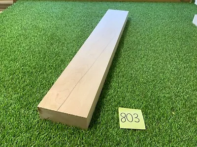 Hardwood Timber Maple Wood Offcut Project Shelf Beam 60mm X 152mm X 1000mm (803) • £95
