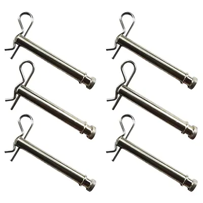 6x B&W TS35010 Tow And Stow Stainless Steel Receiver Hitch Pin With Keeper Clip • $38.67