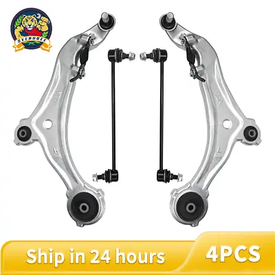 4pc Suspension Kit Control Arms W/ Ball Joints Sway Bar Links Fit 2011-17 Quest • $179.55