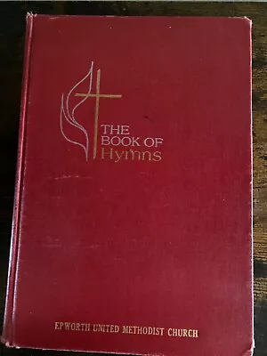 The Book Of Hymns Official Hymnal Of The United Methodist Church Red Cover 1966 • $9.99