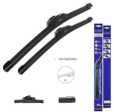 For Suzuki Baleno 2016 - 2019 Front Windscreen 21  18  Flat Aero Wiper Blades • £8.99