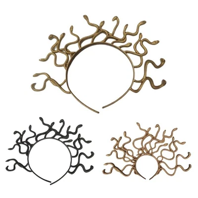 £4.32 • Buy Medusa Snake Costume Headband Headdress Dress Up Headpiece Carnival Masquerade
