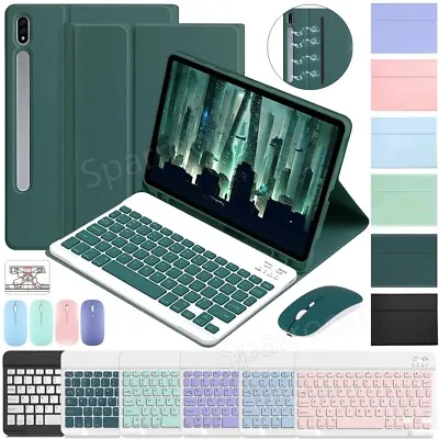 Keyboard Case Mouse For Samsung Galaxy Tab S9 FE S8 S7 S6 Lite A9+ A8 A7 Tablet • $10.99