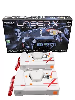 £26.99 • Buy Laser X Double Morph Blasters Laser Tag 2 Guns Electronic Game Working