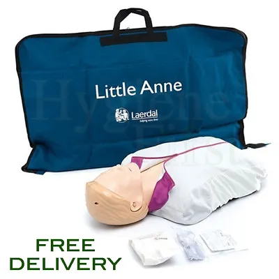 Laerdal Little Anne Adult CPR Training Manikin - White / Light Skin • £329.99