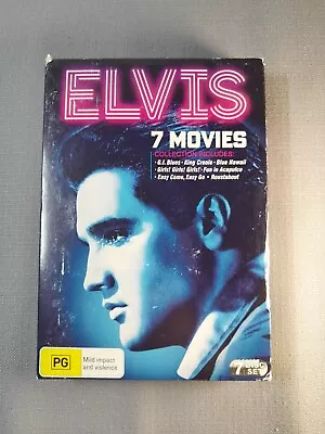 Elvis - 7 Movie Collection.  (Dvd2020)  Region 4 G.I Blues Blue Hawaii  • $29.66