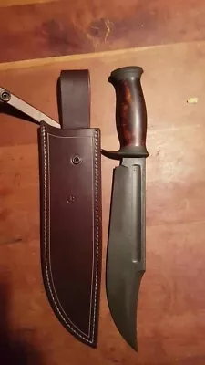 Custom Handmade D2 Tool Steel Bowie Knife Hunting Camping Knife With Sheath • $100