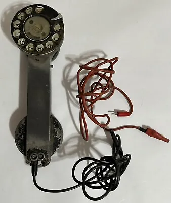 Vintage Antique Phone Handset Receiver Military? • $49.99