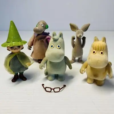 Moomin Figure Lot Retro Doll 5pcs Set 1990s • $84.80