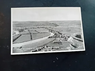 Old Postcard River Forth From Wallace Monument By Valentines Unposted • £1.25