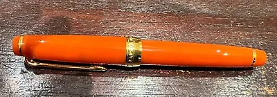 Sailor Pro Gear Slim Fountain Pen - Orange - 14k Gold Music Nib • £80