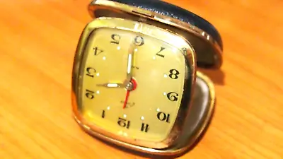 Endura Vintage Travel Alarm Clock Japan • $6.99