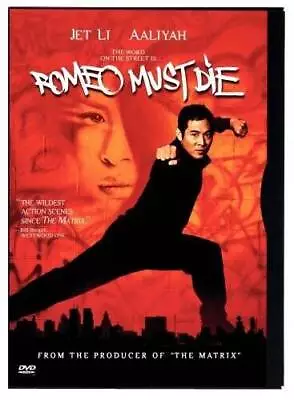 Romeo Must Die - DVD By Jet LiAaliyahIsaiah WashingtonRussell WongDMX - GOOD • $4.48