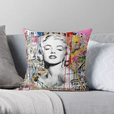 Marilyn Monroe Colorful  Pillow Case Marilyn Pillow Cover • $15.90