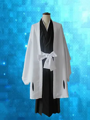£64.79 • Buy Bleach 5th Division Captain Aizen Sousuke Cosplay Costume Kimono Uniform Outfits