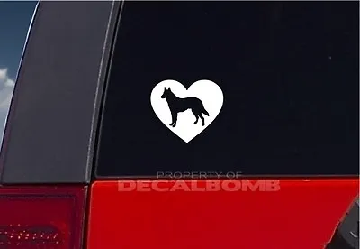 I Love My GERMAN SHEPHERD Dog Heart Decal / Sticker Pet Animal Breed Puppy • $3.49