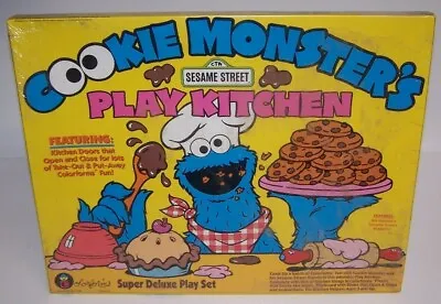 Sesame Street Cookie Monster's Play Kitchen Super Deluxe Playset Colorforms   • $79.99