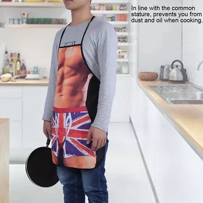 (Muscle Man)3D Funny Cooking Apron Sexy Man Woman Apron Waterproof AOS • $9.40